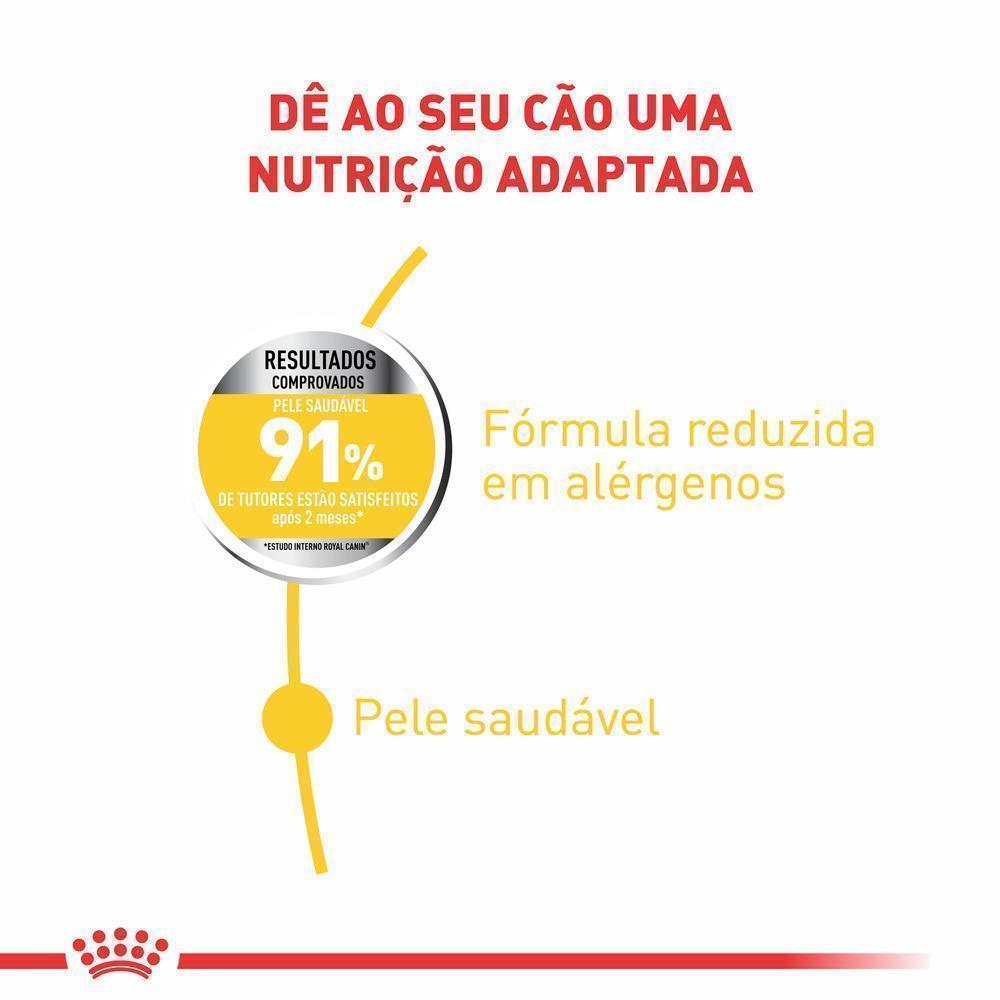 Ração Seca Royal Canin Mini Dermacomfort para Cães Adultos ou Idosos de Porte Pequeno - 1 Kg