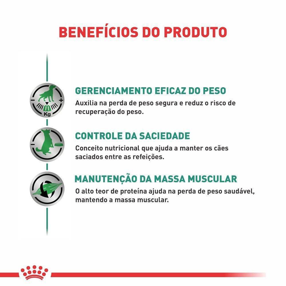 Ração Úmida Royal Canin Lata Veterinary Diet Satiety Support para Cães Adultos com Excesso de Peso - 410 g