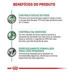 Ração Seca Royal Canin Veterinary Diet Satiety Small Dog para Cães de Porte Pequeno com Excesso de Peso - 7,5 Kg