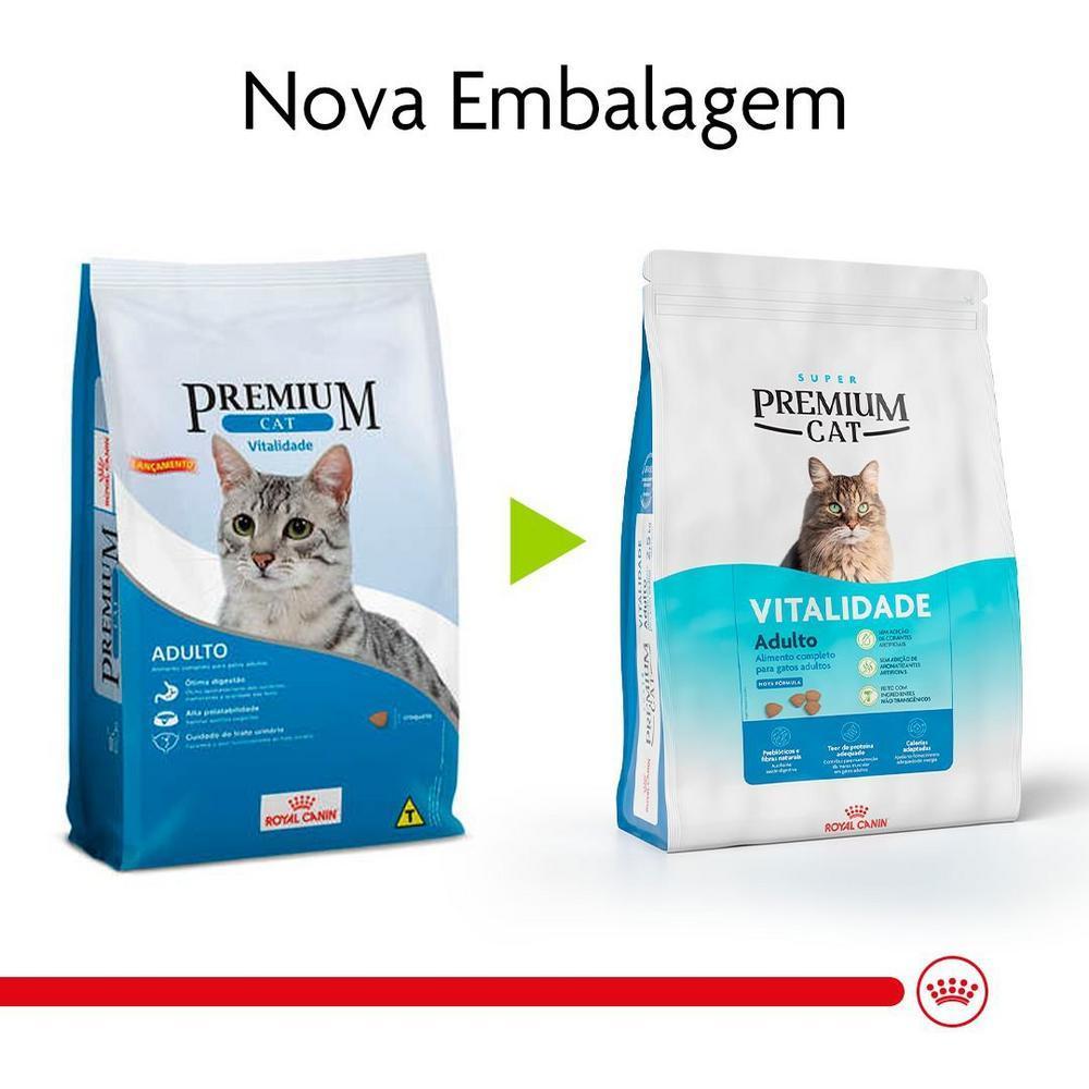 Ração Seca Royal Canin Super Premium Cat Vitalidade para Gatos Adultos - 1kg