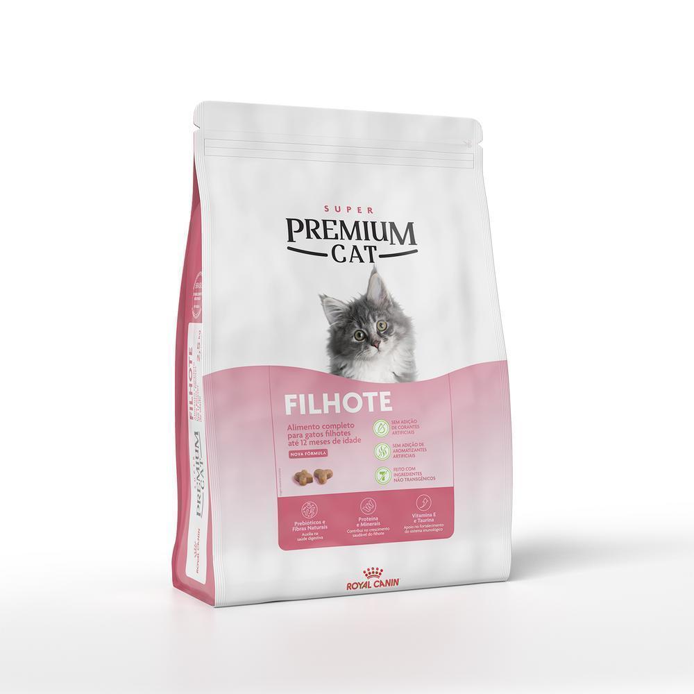 Ração Seca Royal Canin Super Premium Cat para Gatos Filhotes - 1kg