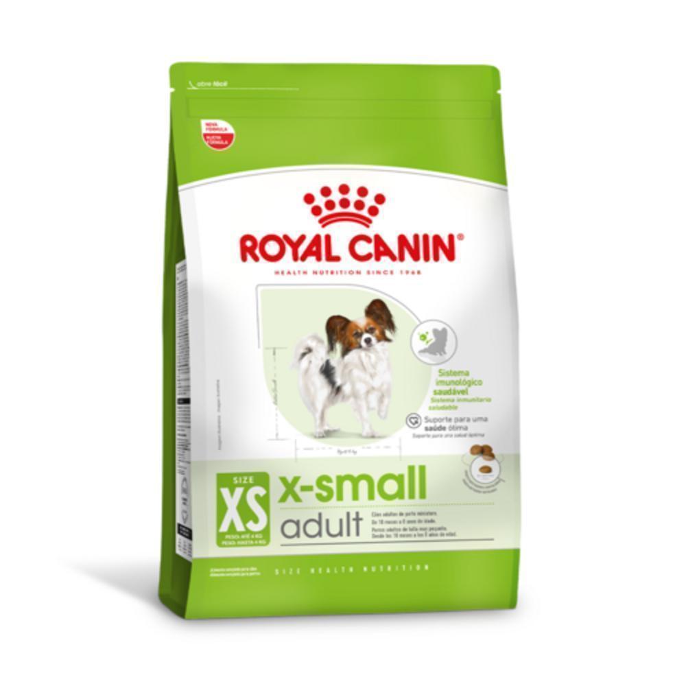 Ração Seca Royal Canin X-Small para Cães Adultos de Porte Mini - 2,5 Kg