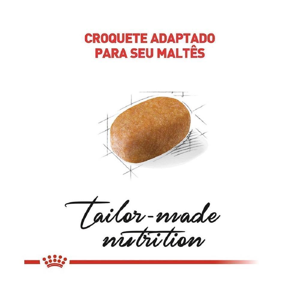 Ração Seca Royal Canin para Cães Adultos da Raça Maltês - 2,5 Kg