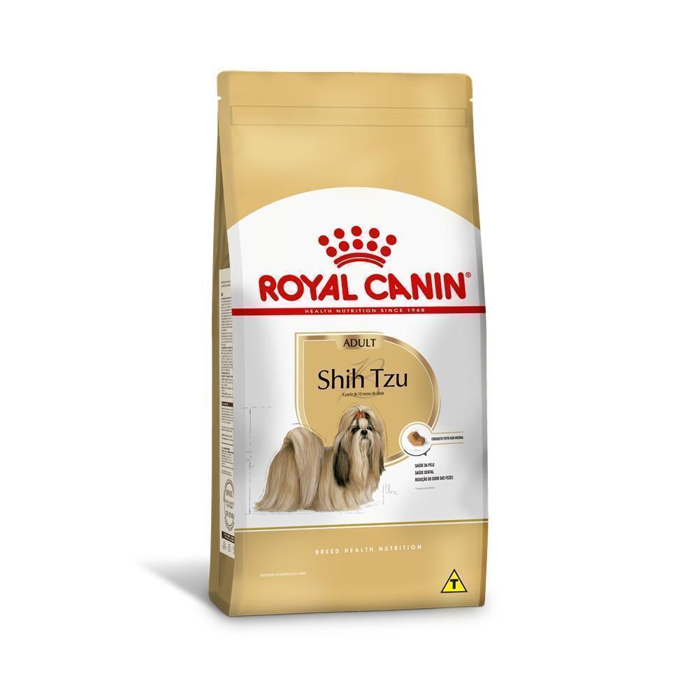 Ração Seca Royal Canin para Cães Adultos da Raça Shih Tzu - 2,5 Kg