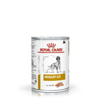 Ração Úmida Royal Canin Lata Veterinary Diet Urinary S/O para Cães com Cálculos Urinários - 410 g