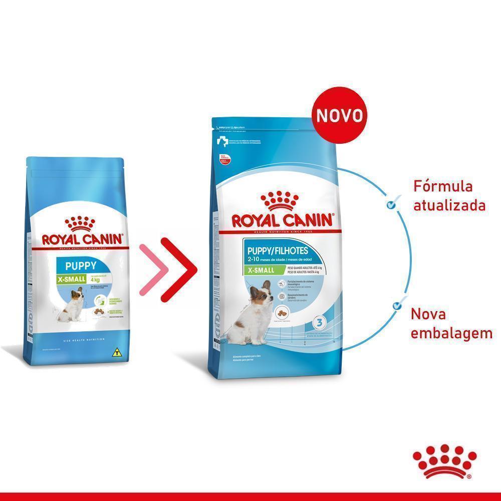 Ração Seca Royal Canin X-Small para Cães Filhotes de Porte Mini - 2,5 Kg