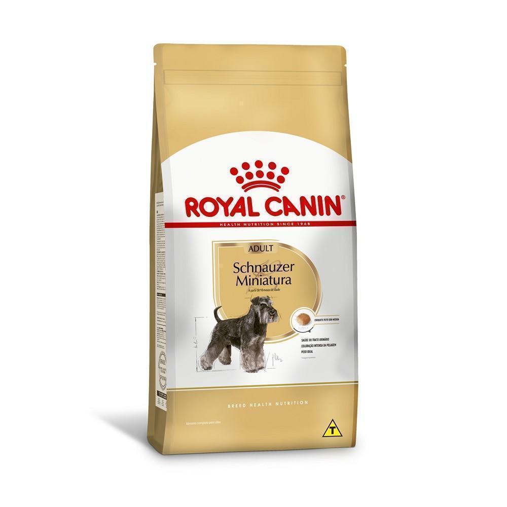 Ração Seca Royal Canin Miniature para Cães Adultos da Raça Schnauzer - 2,5 Kg