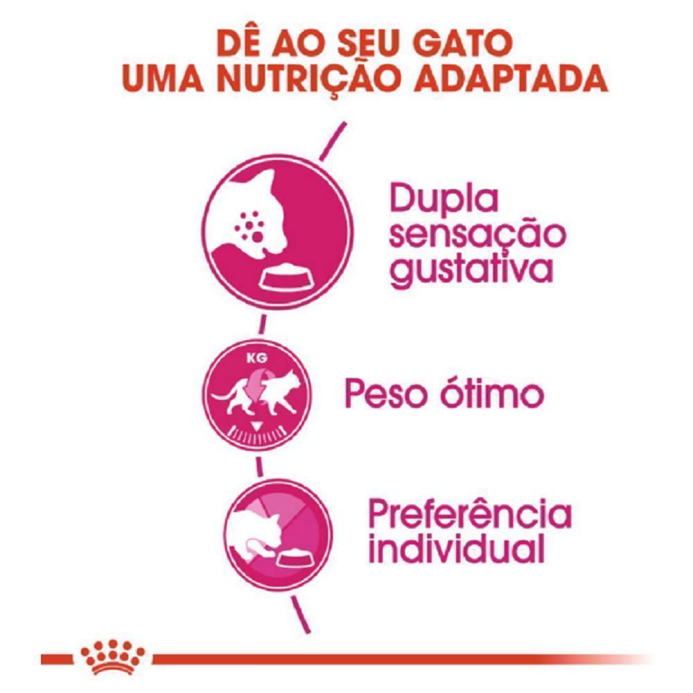 Ração Seca Royal Canin Exigent para Gatos Adultos com Paladar Exigente - 4 Kg