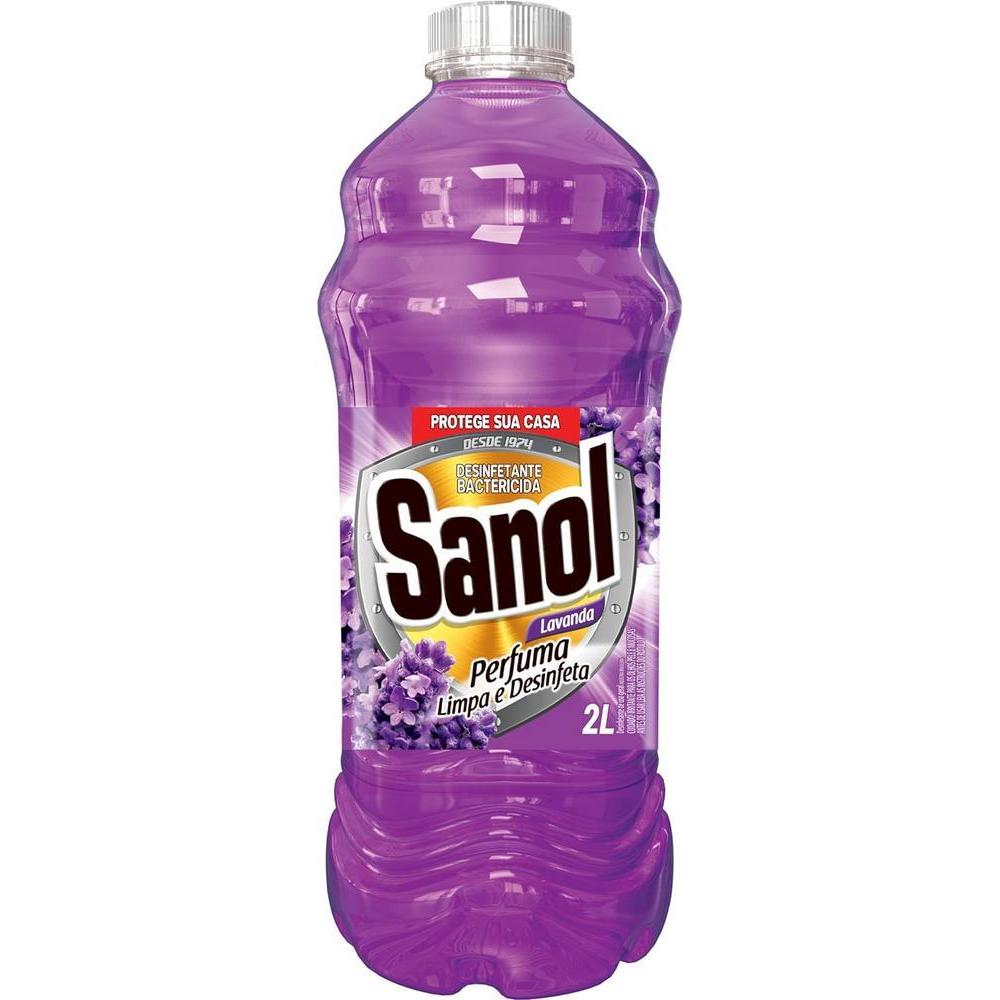 Desinfetante Sanol Lavanda Embalagem 2l
