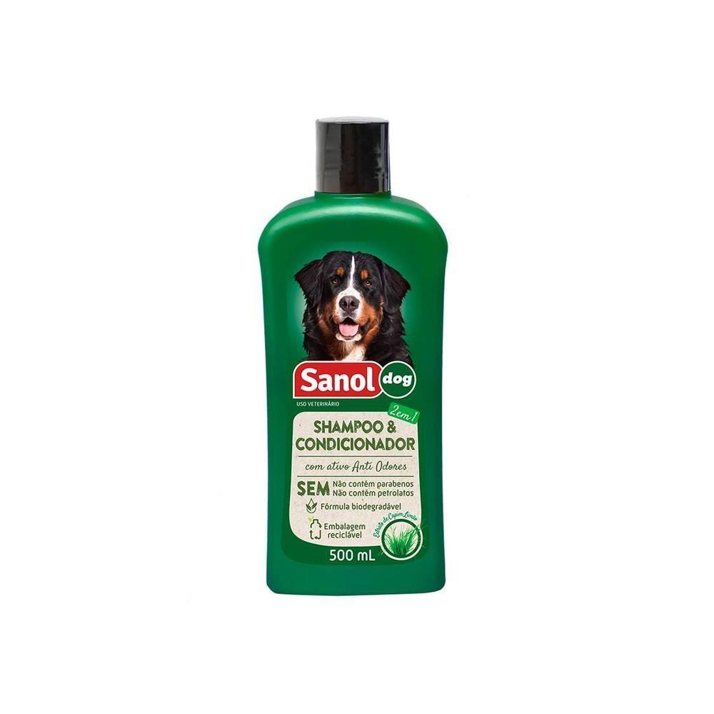 Shampoo E Condicionador Sanol 2 Em 1 500Ml