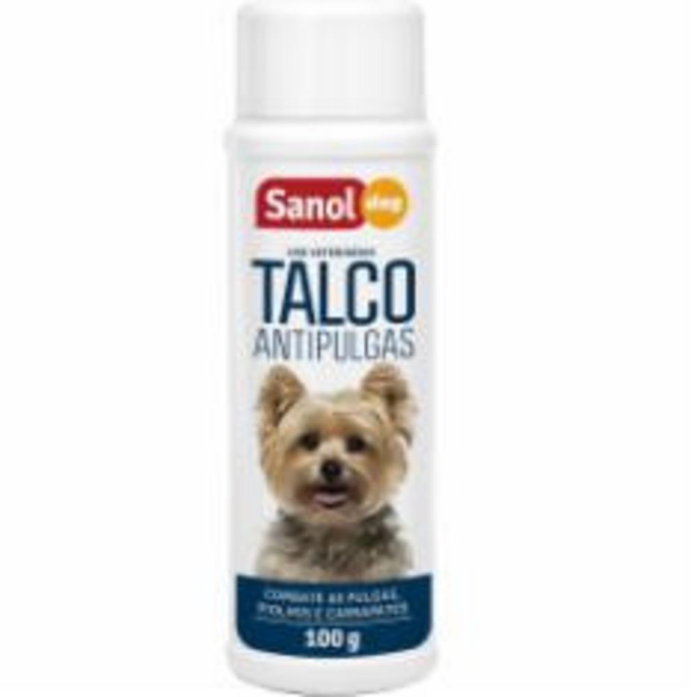 Talco Antipulgas Sanol Dog