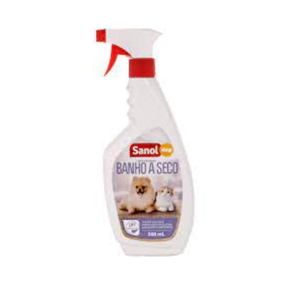 Shampoo Sanol Dog Banho a Seco Embalagem 500Ml