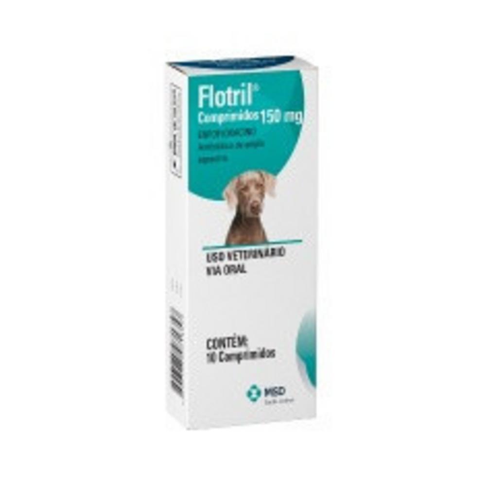 Flotril MSD 150mg 10 Comprimidos para Cães