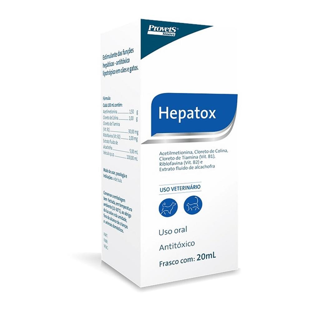 Antitoxico Provets Hepatox 20ml