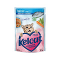 Ração para Gatos Kelcat Peixe, Cenoura e Ervilha 85G