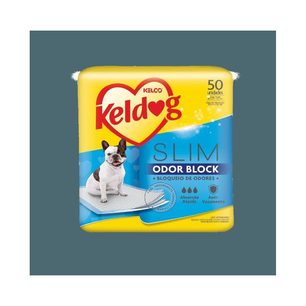 Tapete Higiênico Kelco Keldog Slim Odor Block 50 Unidades