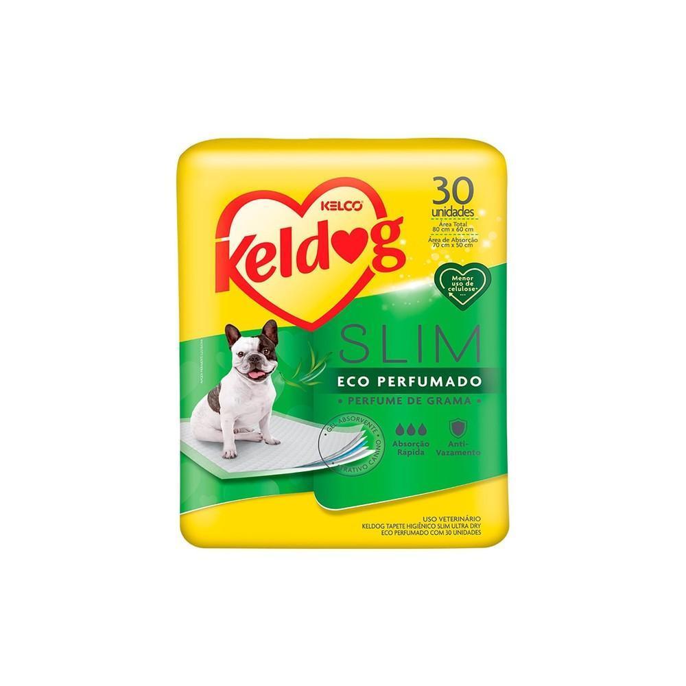 Tapete Higiênico Kelco Keldog Slim Eco Perfumado 30un