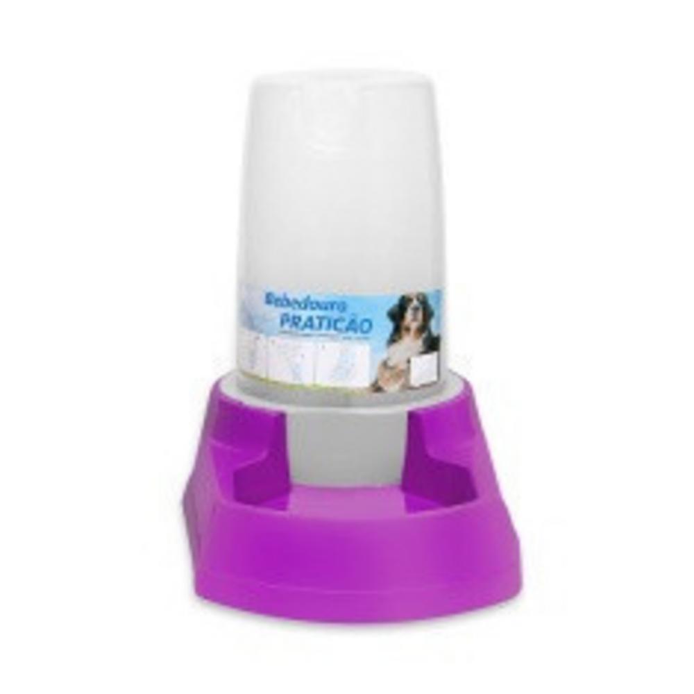Bebedouro Alvorada Praticão Auto Rosa para Cães 6,5l