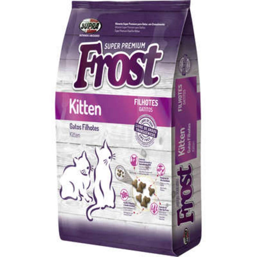 Ração Seca Supra Frost Kitten Gatos Filhotes - 1,5Kg