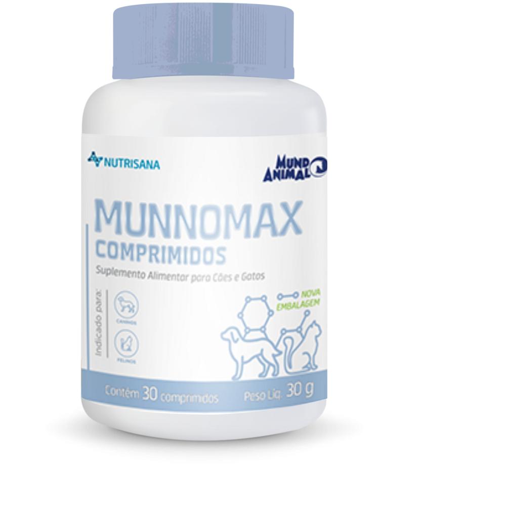 Suplemento Nutrisana Munnomax para Cães e Gatos 30 Comprimidos