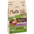 Nattu Gatos Castrados Frango Mandioca, Beterraba, Linhaça e Cranberry 1,5 kg