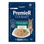 PremieR Gourmet Gatos Castrados Frango e Arroz Integral 70 g