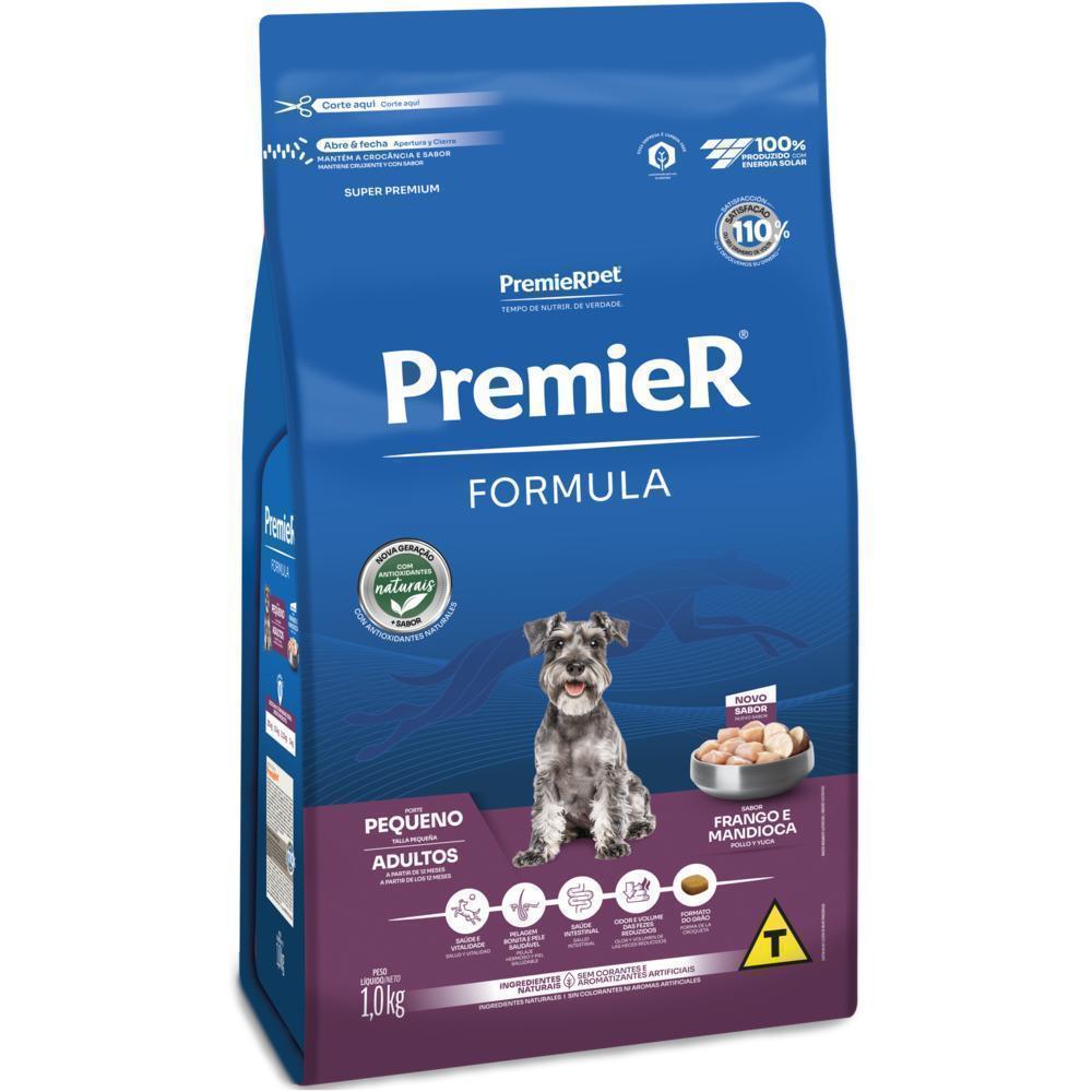 PremieR Formula Cães Adultos Porte Pequeno Frango e Mandioca 1 kg