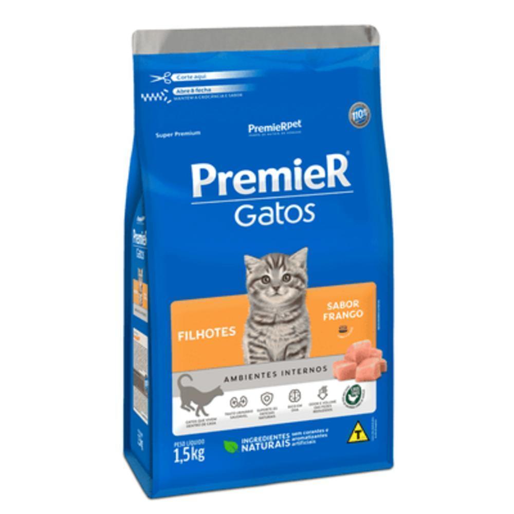 PremieR Gatos Filhotes Frango 1,5 kg