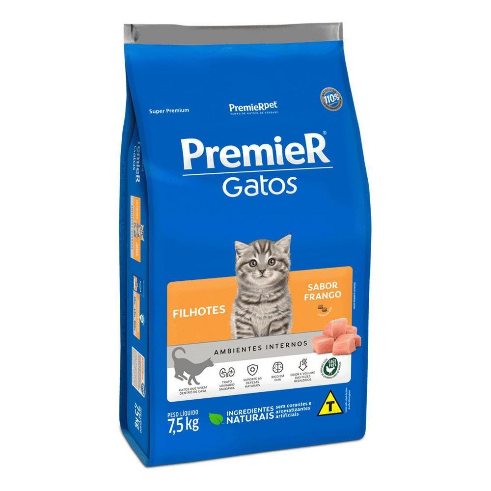 PremieR Gatos Filhotes Frango 7,5 kg
