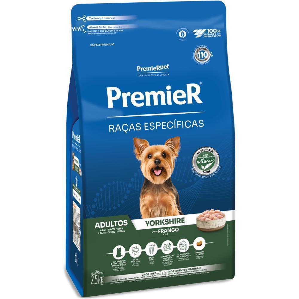 PremieR Raças Específicas Cães Adultos Yorkshire Frango 2,5 kg