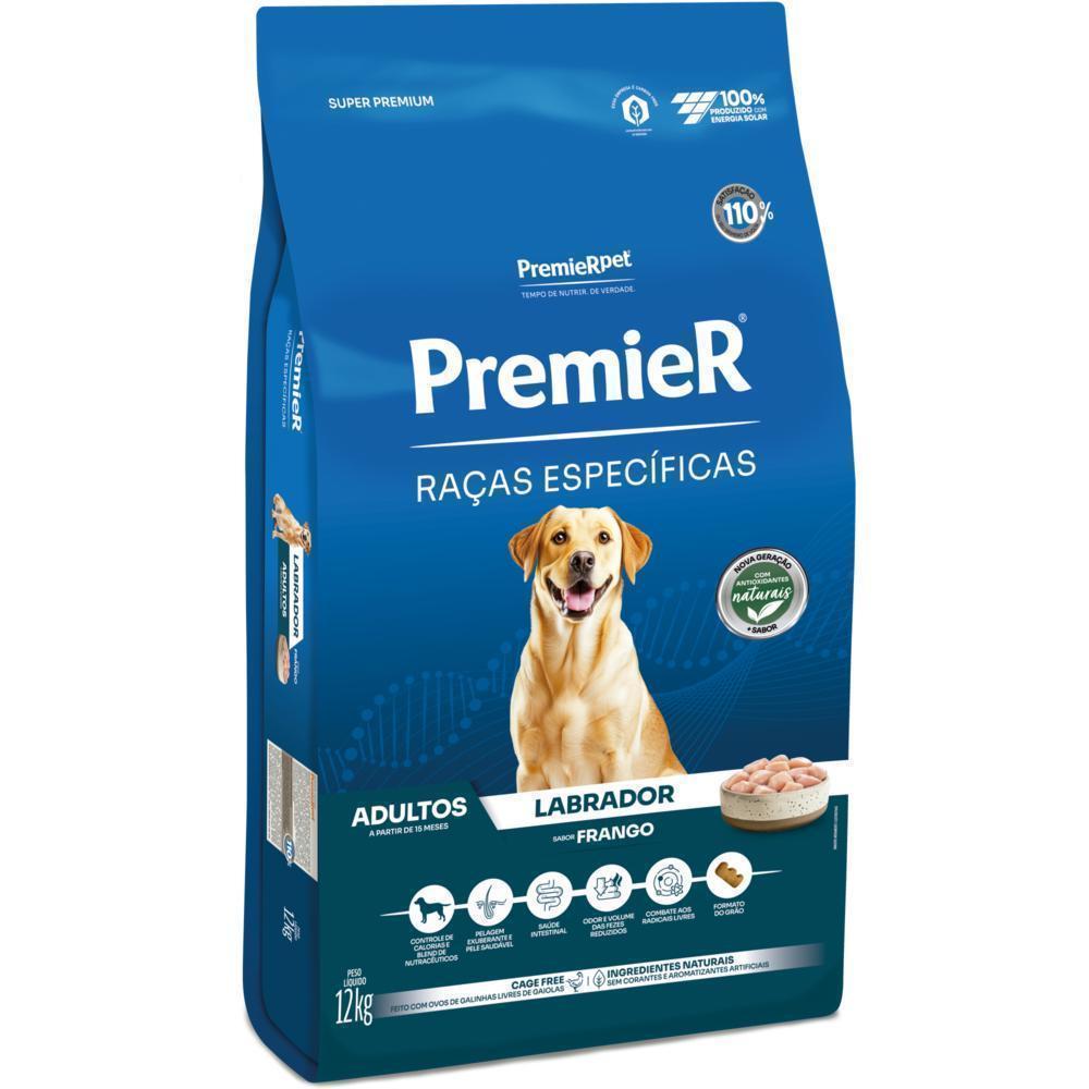 PremieR Raças Específicas Cães Adultos Labrador Frango 12 kg