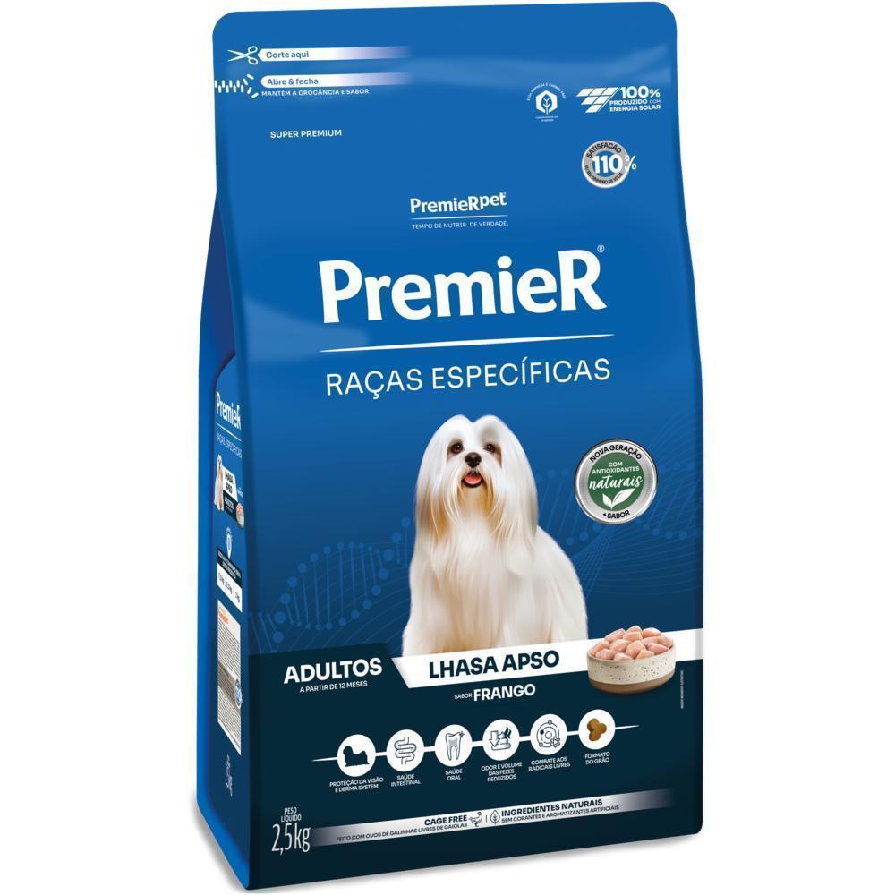 PremieR Raças Específicas Cães Adultos Lhasa Apso Frango 2,5 kg