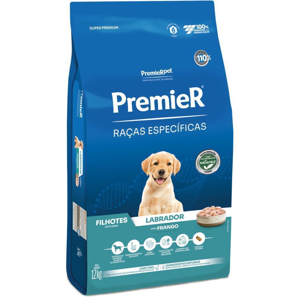 PremieR Raças Específicas Cães Filhotes Labrador Frango 12 kg