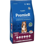 PremieR Ambientes Internos Cães Sênior Porte Pequeno Frango e Salmão 12 kg