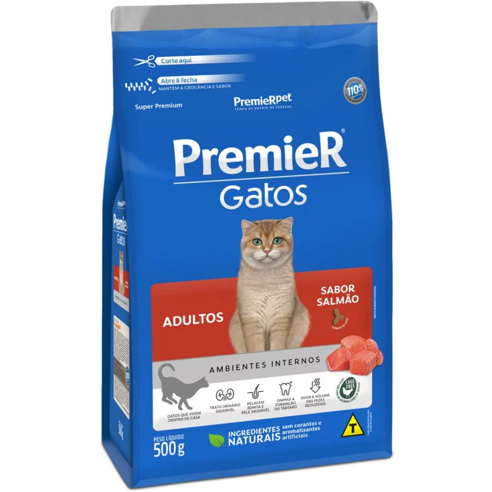 PremieR Gatos Adultos Salmão 7,5 kg