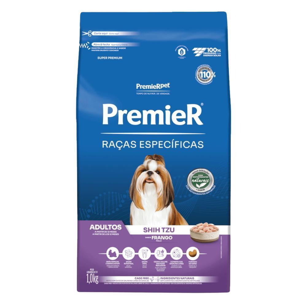 PremieR Raças Específicas Cães Adultos Shih Tzu Frango 1 kg