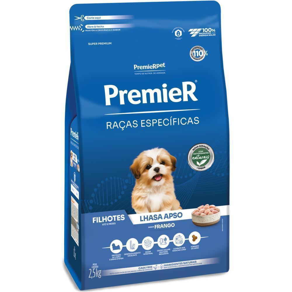 PremieR Raças Específicas Cães Filhotes Lhasa Apso Frango 2,5 kg