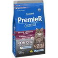PremieR Gatos Adultos Pelos Longos Frango 1,5 kg