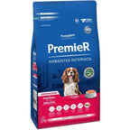 PremieR Ambientes Internos Cães Adultos Porte Pequeno Salmão Dermacare 1 kg