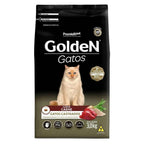 Ração Golden Fórmula Gatos Castrados Carne 3Kg