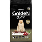 Ração pra Gatos Adultos Castrados Golden sabor Carne 10.1kg