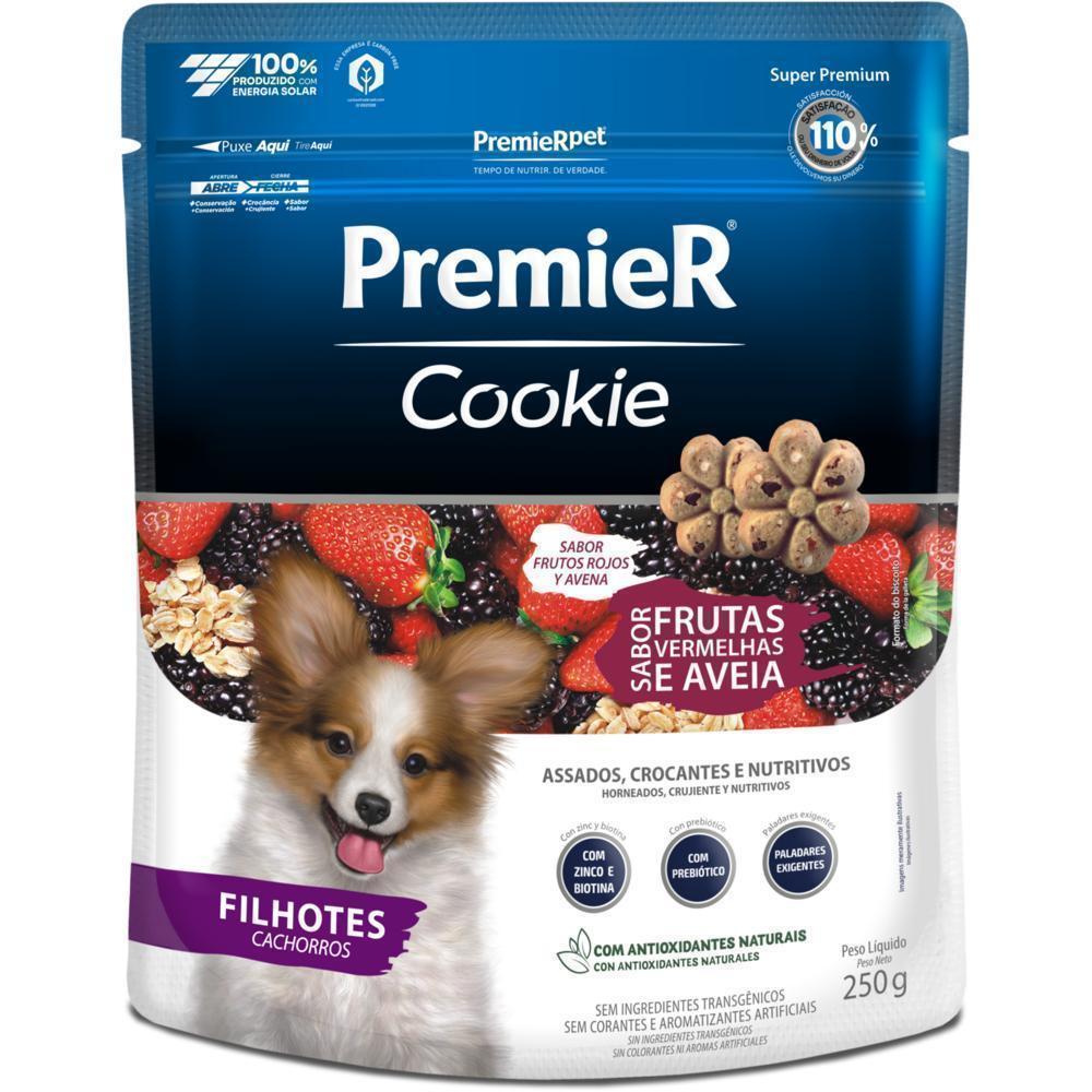 PremieR Cookie Cães Filhotes Frutas Vermelhas e Aveia 250 g
