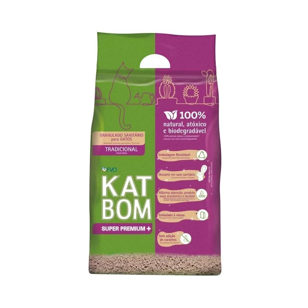 Areia Higiênica Katbom Natural Roxo 3Kg