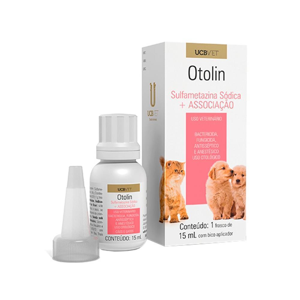 Medicamentos para Cães e Gatos Otolin 15ml