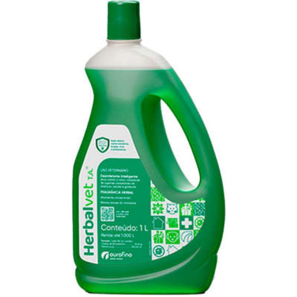 Desinfetante Ouro Fino Herbalvet Bactericida - 1 Litros
