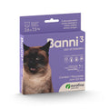 Antipulgas Banni 3 para Gatos de 2,6 a 7,5 kg