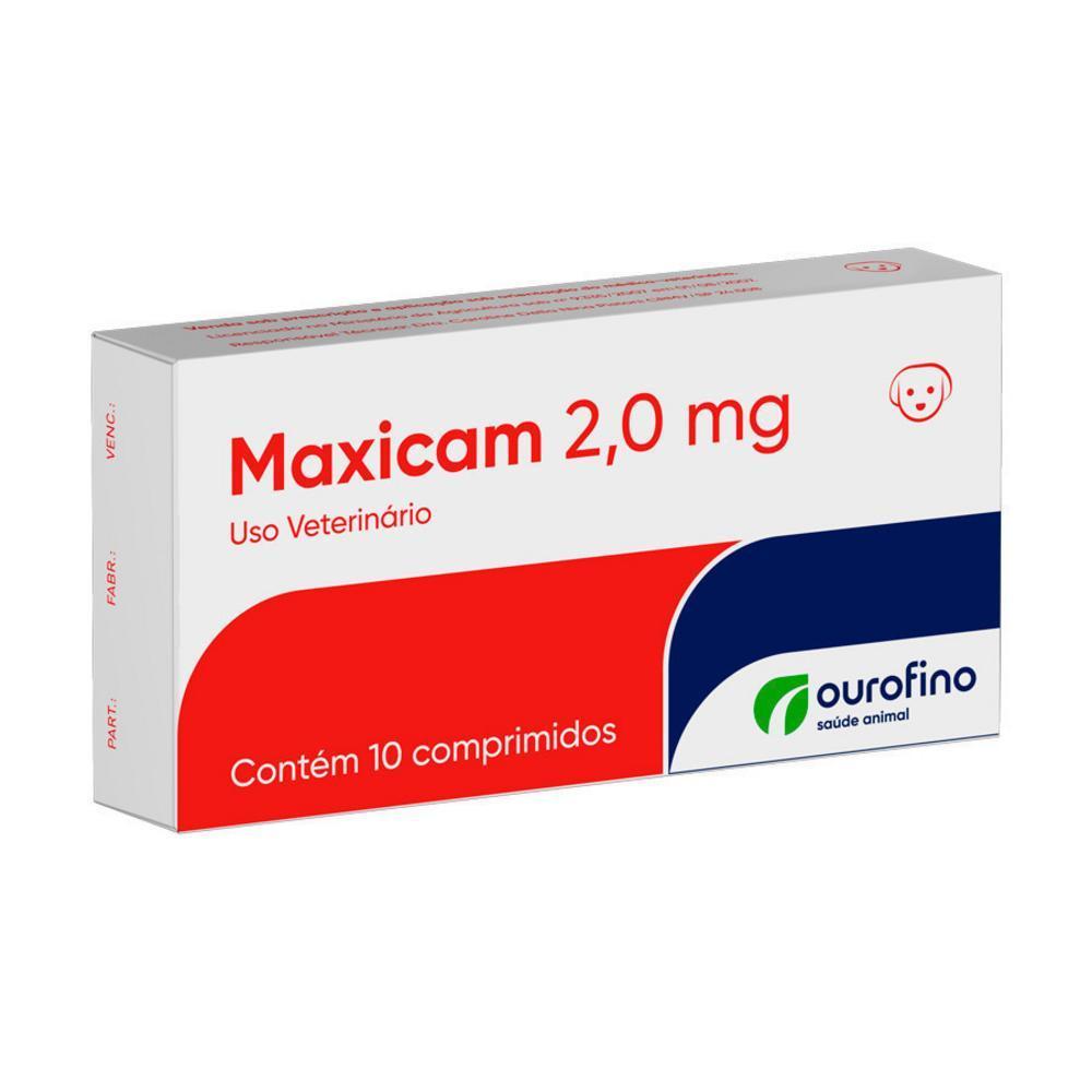 Maxicam 2mg 10 Comprimidos