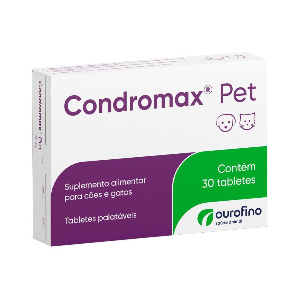 Suplemento Condromax Ourofino para Cães e Gatos 90 Tabletes