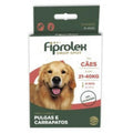 Antipulgas e Carrapatos Fiprolex Drop Spot Ceva para Cães 21 a 40kg 2,68ml
