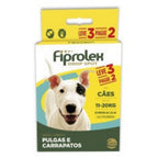 Combo Antipulgas e Carrapatos Fiprolex Drop Spot Ceva para Cães de 11 até 20kg Leve 3 Pague 2